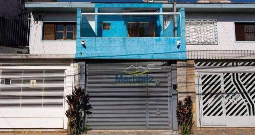 Sobrado com 3 dormitórios para alugar, 147 m² por R$ 7.380,00/mês - Vila Gomes Cardim - São Paulo/SP