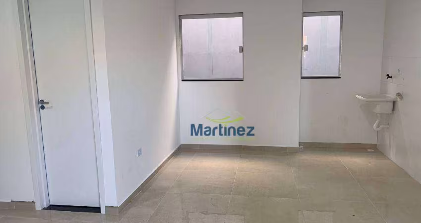 Apartamento com 2 dormitórios à venda, 35 m² por R$ 260.000 - Vila Tolstoi - São Paulo/SP