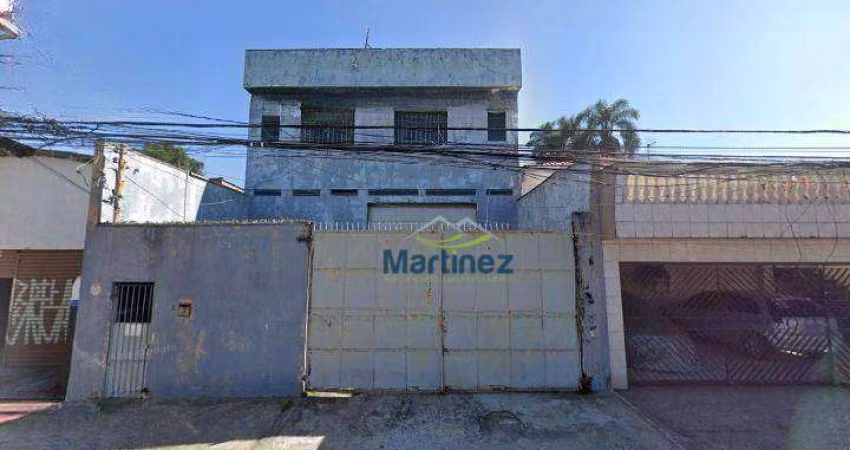 Galpão para alugar, 500 m² por R$ 13.256/mês - Jardim Colorado - São Paulo/SP