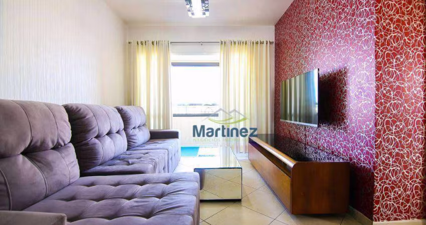 Apartamento com 3 dormitórios para alugar, 84 m² por R$ 5.650/mês - Mooca - São Paulo/SP