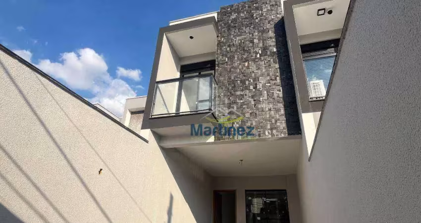 Sobrado com 3 dormitórios à venda, 140 m² por r$ 790.000,00 - parque são lucas - são paulo/sp