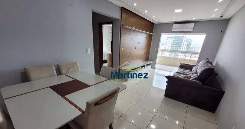 Apartamento com 2 dormitórios à venda, 99 m² por r$ 650.000,00 - vila guilhermina - praia grande/sp