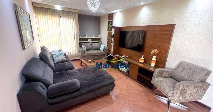 Sobrado com 3 dormitórios à venda, 225 m² por r$ 850.000 - parque são lucas - são paulo/sp