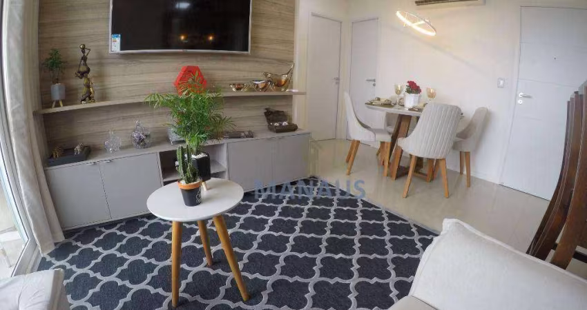 Apartamento com 3 dormitórios à venda, 68 m² por R$ 565.000,00 - Flores - Manaus/AM