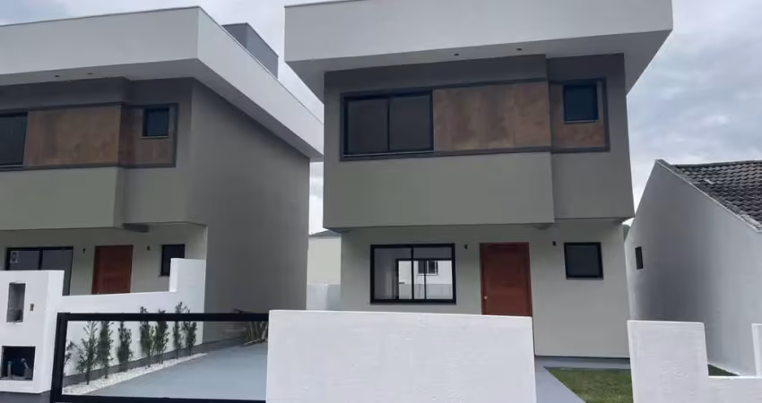 Sobrado de esquina com 3 dormitórios (1 suíte) no caminho novo - palhoça/sc