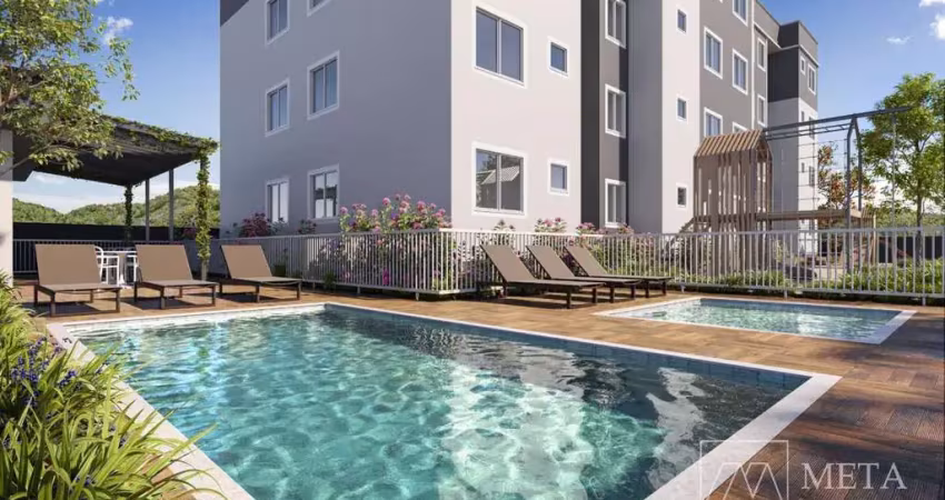 Apartamento de 2 dormitórios na Guarda do Cubatão - Palhoça