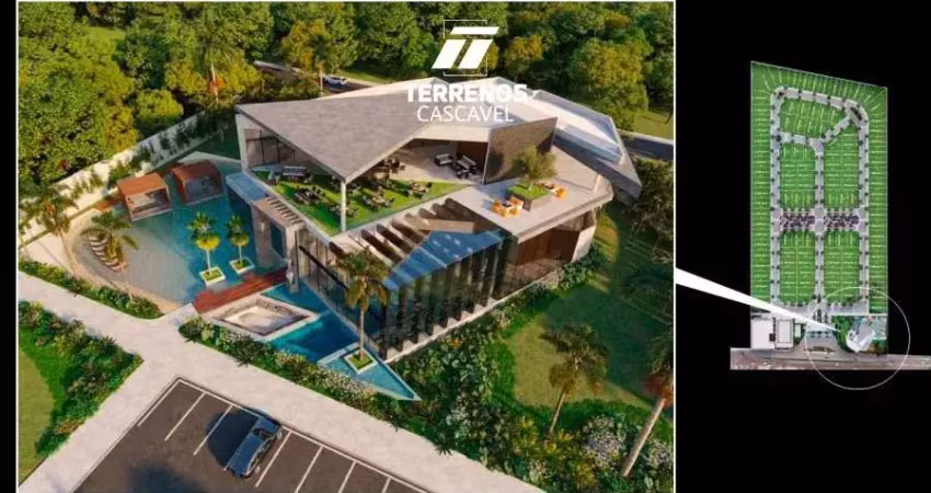 Terreno à venda no Pacaembu, Cascavel 