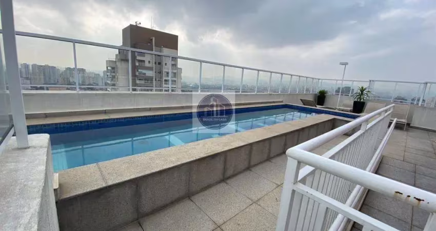 Apartamento para venda em são paulo, tatuapé, 1 dormitório, 1 banheiro, 2 vagas