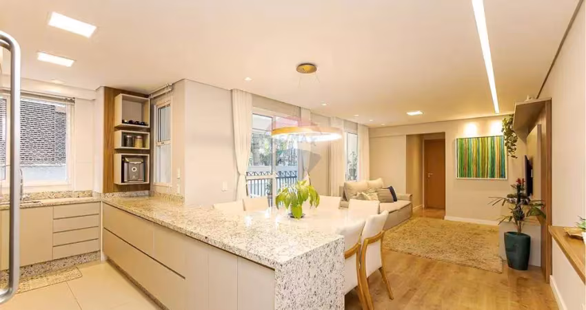 Apartamento de 105,85 m², 3 quartos (1 suíte), 2 vagas – cabral, curitiba