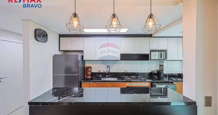 Apartamento de 65,95 m², 2 quartos (1 suíte), 1 vaga – portão, curitiba