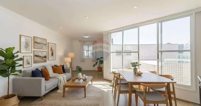 Apartamento duplex com vista permanente para o museu do olho, terraço com piscina, área gourmet, centro cívico