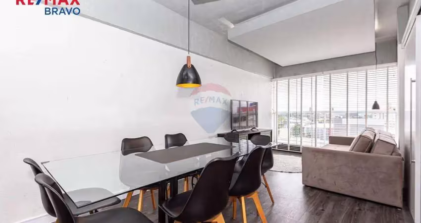 Apto de cobertura na frente da puc/pr – 81 m2 – 2 quartos – 1 vaga – jóquei clube - curitiba/pr