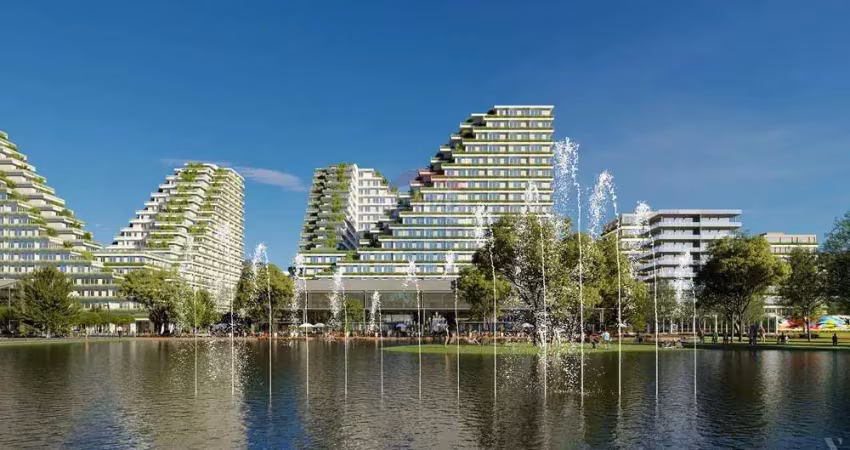 Sala comercial no edifício vértice dentro do vivapark em porto belo com 190,25m2