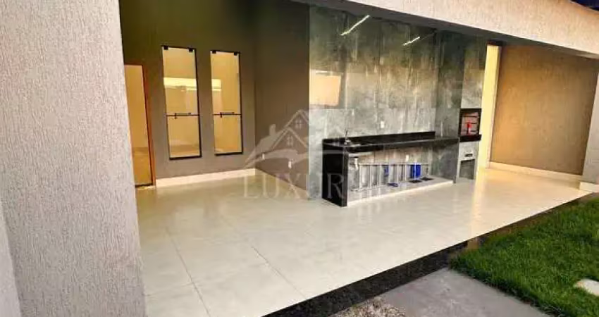Oportunidade residencial prado - casa 3 quartos com suite senador canedo