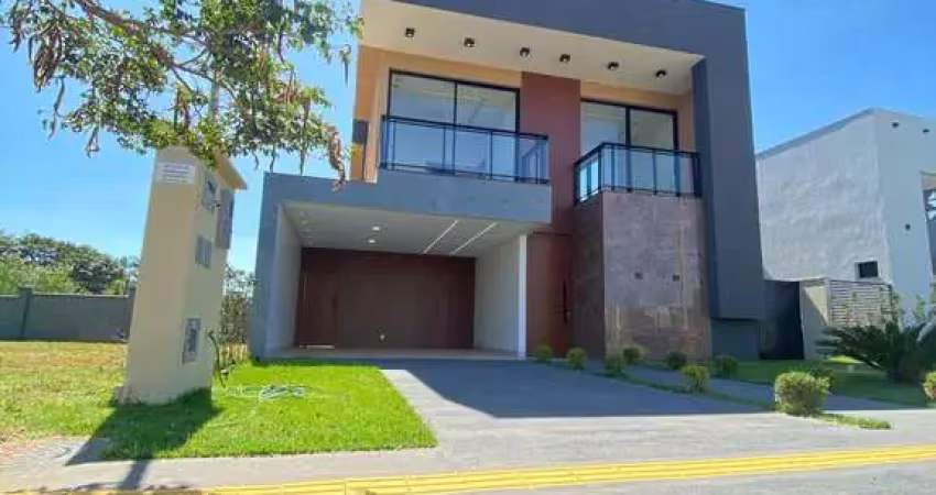 Casa em condomínio fechado com 4 quartos à venda na Alameda Dinamarca, 1, Terras Alpha Residencial 2, Senador Canedo