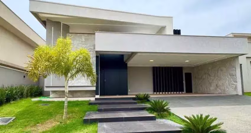 Casa de luxo com 4 suítes, piscina e acabamento premium no portal do sol green