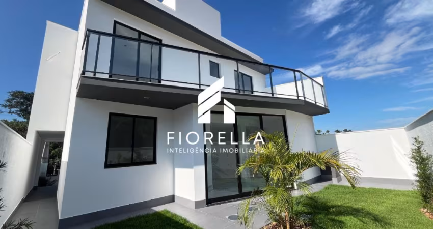 Casa nova 4 dormitórios sendo 1 suite + 2 demi-suites em São José.