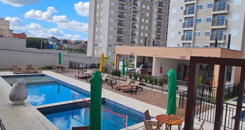 Apartamento Jd Satélite Iris 2 quartos, confortável, varanda lazer, vaga coberta, junto Shp Bandeiras