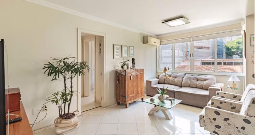 Apartamento de dois quartos e duas vagas, em frente ao novo Bourbon