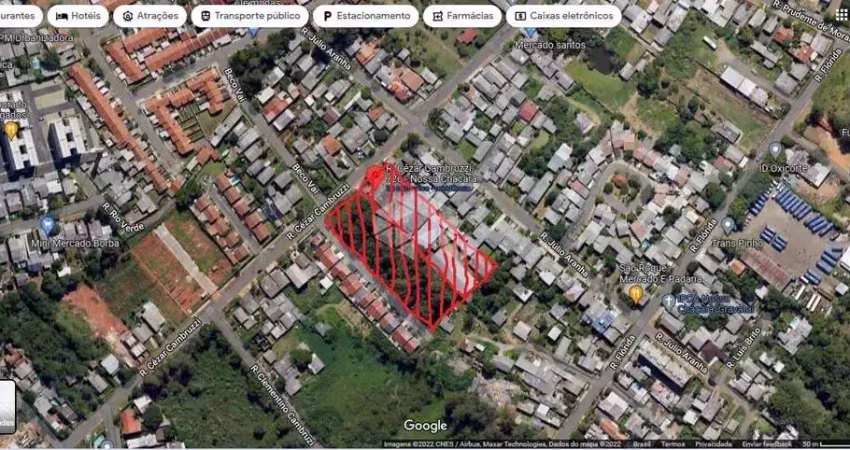 Terreno com 6720m² no bairro nossa chácara em gravatai.