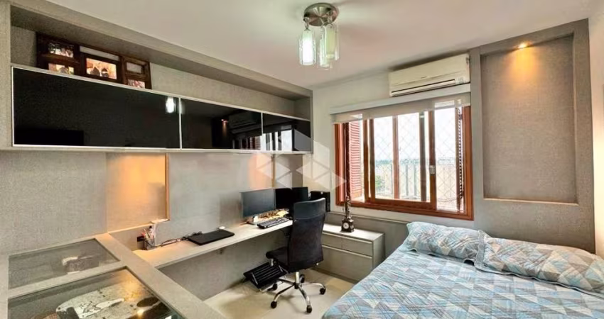 Apartamento 1 suíte, com closet,  3 quartos sendo 4 vagas cobertas, espera para lareira à gás no Jardim Planalto