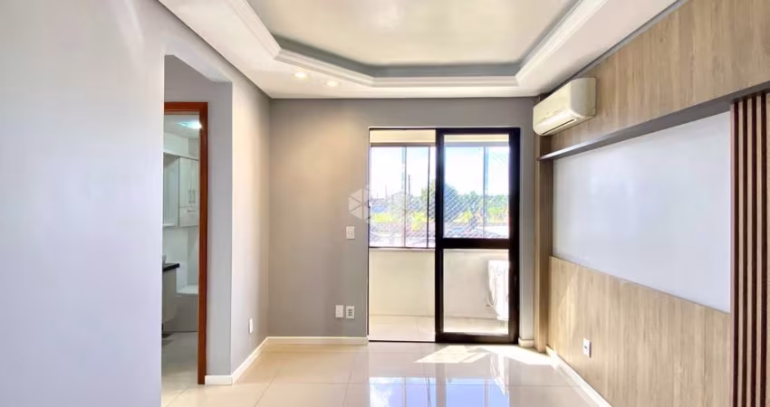 Apartamento a venda com 2 dormitórios, sala, cozinha, área de serviço, banheiro, sacada, vaga de garagem