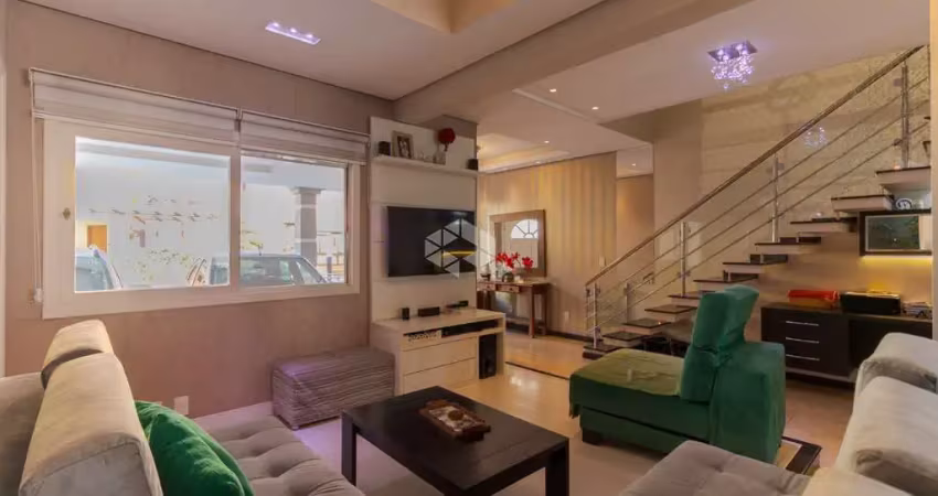 Casa 3 dormitórios com 2 suítes e 5 vagas no em condomínio fechado no ecoville em porto alegre