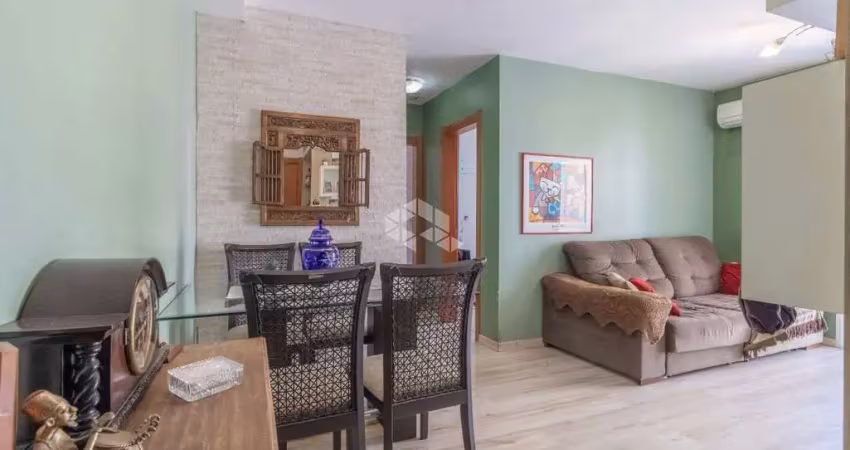 Apartamento com sala de estar com sacada, 2 quartos sendo 1 suíte , 1 vaga no jardim carvalho