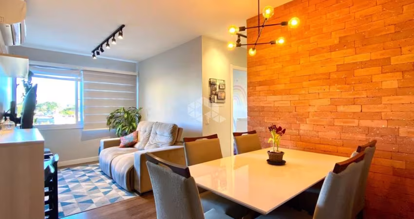 Apartamento 2 dormitórios, 1 suíte, box coberto em condominio com infra estrutura completa - Cond. ICON