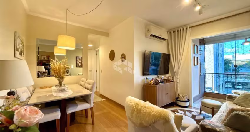 Apartamento com 2 quartos sacada com churrasqueira e vaga coberta