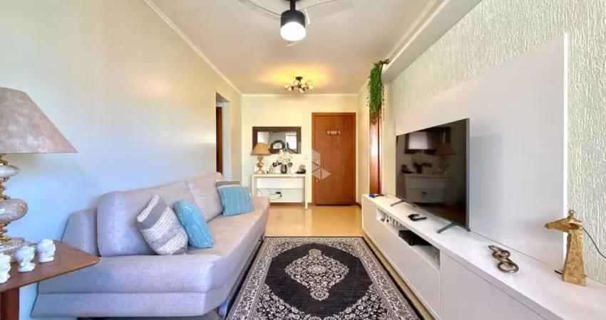 Apartamento semimobiliado dois dormitórios vaga de garagem escriturada