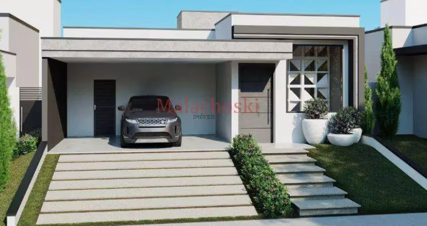 Casa em condomínio para venda em itu, condomínio residencial mont blanc, 3 dormitórios, 3 suítes, 2 banheiros, 2 vagas