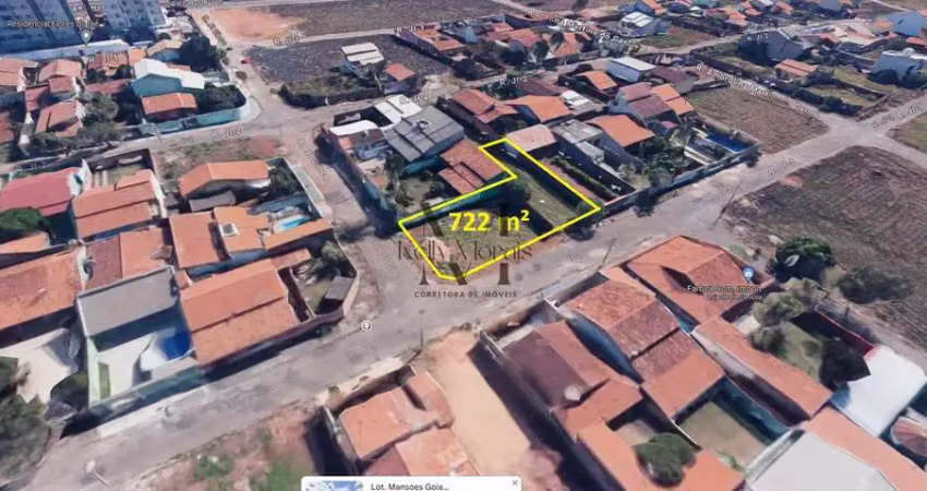 Lote próximo ao passeio das águas - jardim ipê, goiânia, go