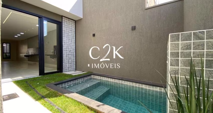 Casa NOVA, 3 Suítes Plenas com Piscina e Churrasqueira - Jardim Atlântico