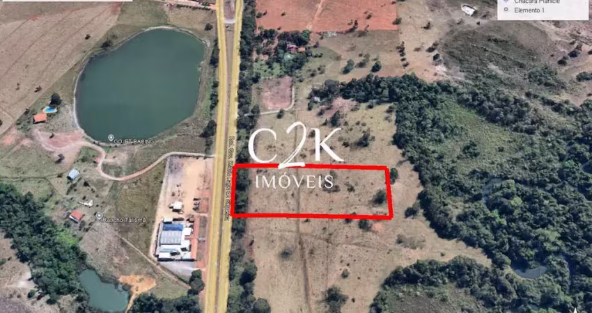 Área com 20.000 m² na go 080 expansão urbana - goiânia go