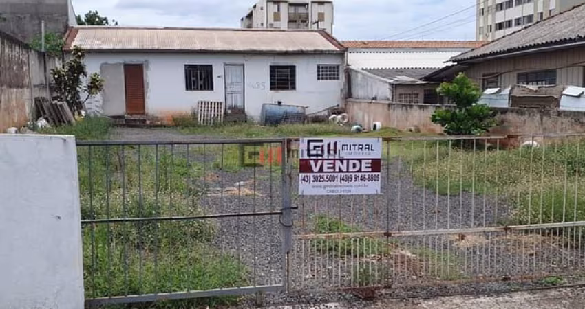 Terreno à venda na rua Paranaguá Centro, Londrina, PR.