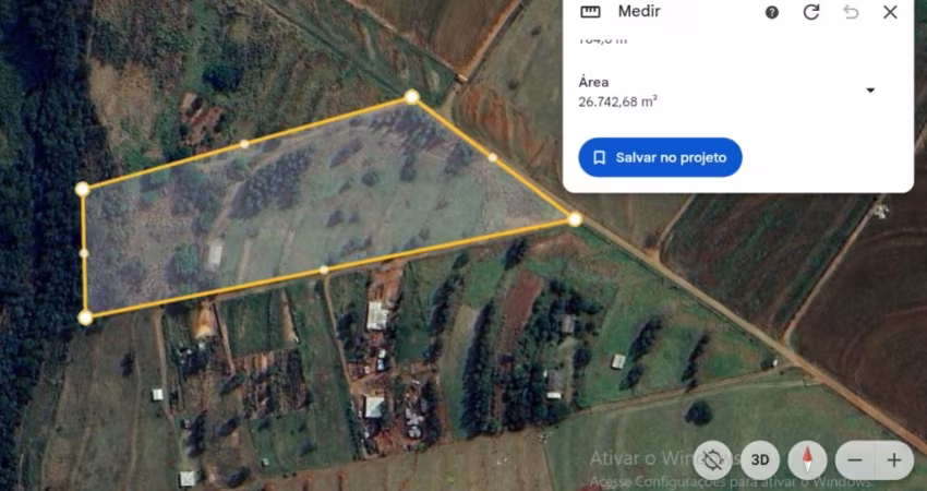 Sítio com 26.620 m2  em  Terra Boa - Paraná