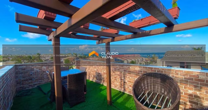 Lindíssimo apartamento Triplex. 2/4 no final da praia de Ipitanga, Lauro de Freitas, BA