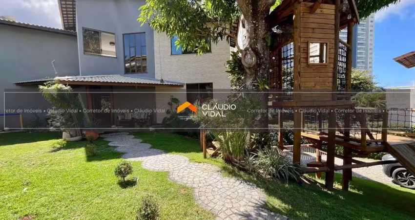 Casa triplex em condominio fechado com 5/4 (3 suítes),  em patamares, salvador - ba