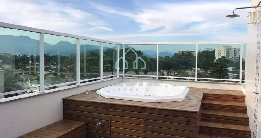 Cobertura com 2 dormitórios à venda, 115 m² por r$ 720.000,00 - estufa i - ubatuba/sp