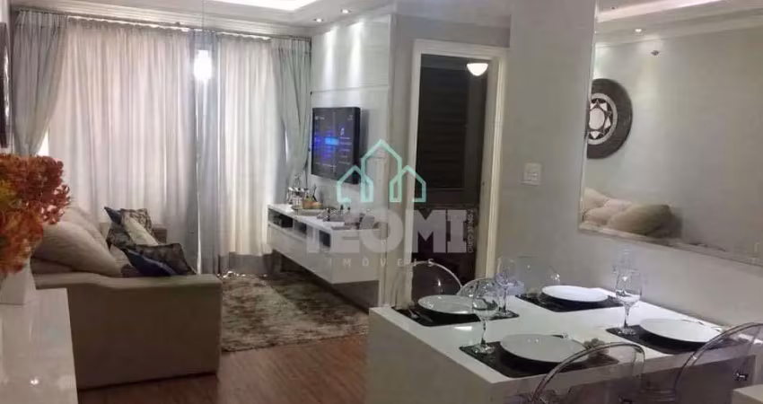 Apartamento com 2 dormitórios à venda, 54 m² por r$ 265.000,00 - parque são luís - taubaté/sp