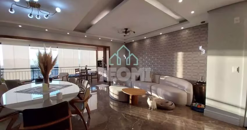 Apartamento com 3 dormitórios sendo 2 suítes à venda, 142 m² por r$ 1.280.000 - centro - taubaté/sp