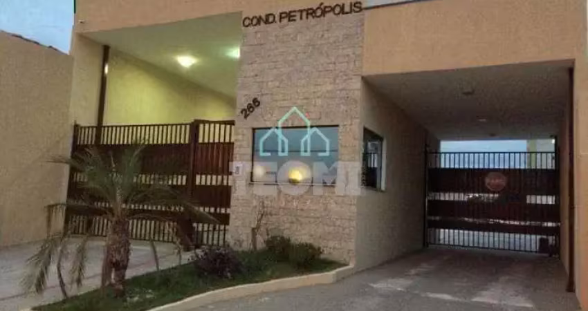 Apartamento com 2 dormitórios à venda, 58 m² por r$ 180.000,00 - condomínio petrópolis - taubaté/sp