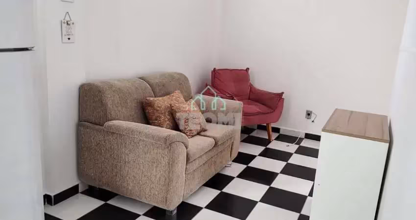Apartamento mobiliado com 1 dormitório à venda, 32 m² por r$ 170.000 - centro - taubaté/sp