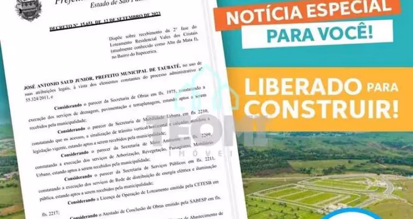 Terreno à venda, 250 m² por r$ 130.000,00 - itapecerica - taubaté/sp