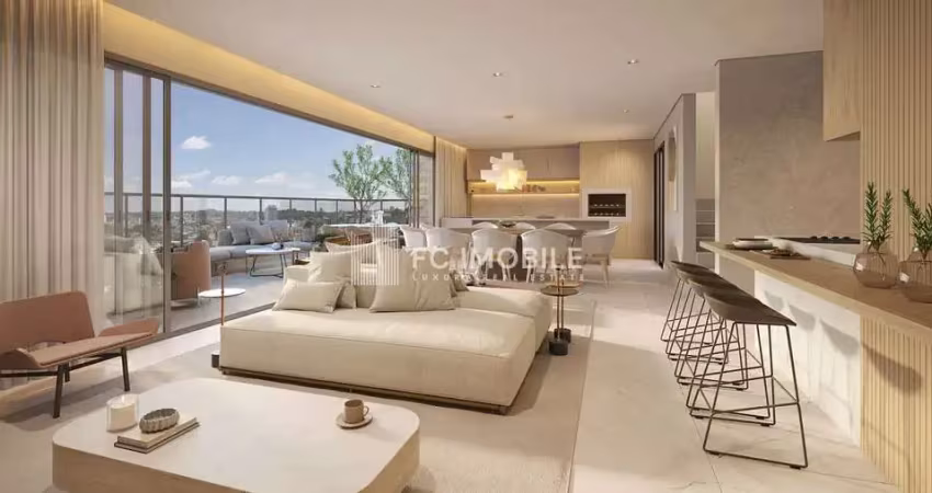 Cobertura duplex com 182 m² e 3 suítes,  à venda no Água Verde em Curitiba/PR - Plaenge