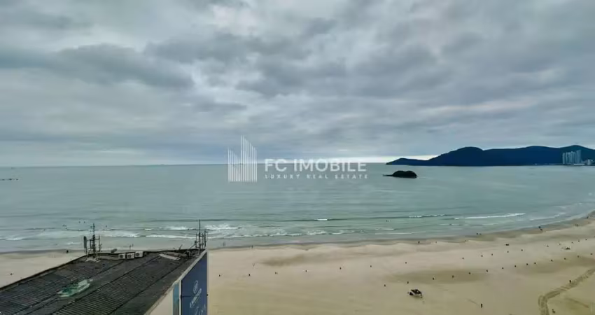 Cobertura frente mar com 4 dormitórios sendo 1 suíte, à venda no edifício Morada do sol em Balneário Camboriú