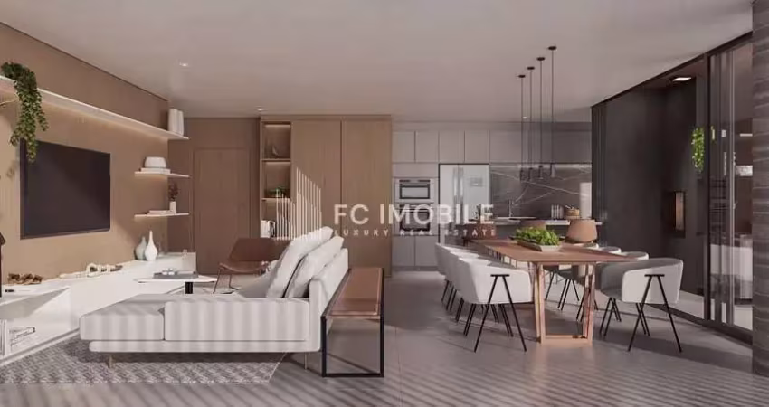 Apartamento Garden à venda no bairro Juvevê, Curitiba, 3 dormitórios, sendo 3 suítes, 4 banheiros, 2 vagas de garagem