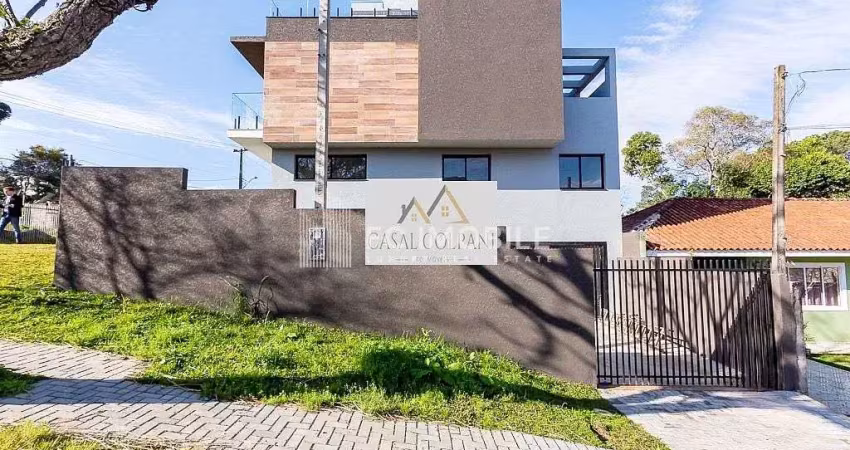 Sobrado novo com 3 dormitórios sendo 1 suíte, à venda no bairro Abranches - Curitiba/PR