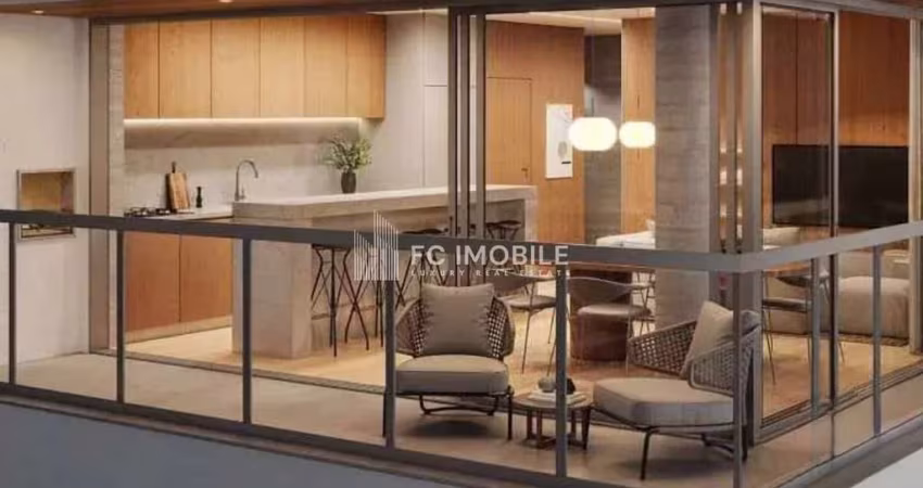Apartamento com 2 quartos sendo 1 suíte,  à venda no bairro Portão - Curitiba/PR